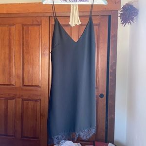 Black cocktail dress